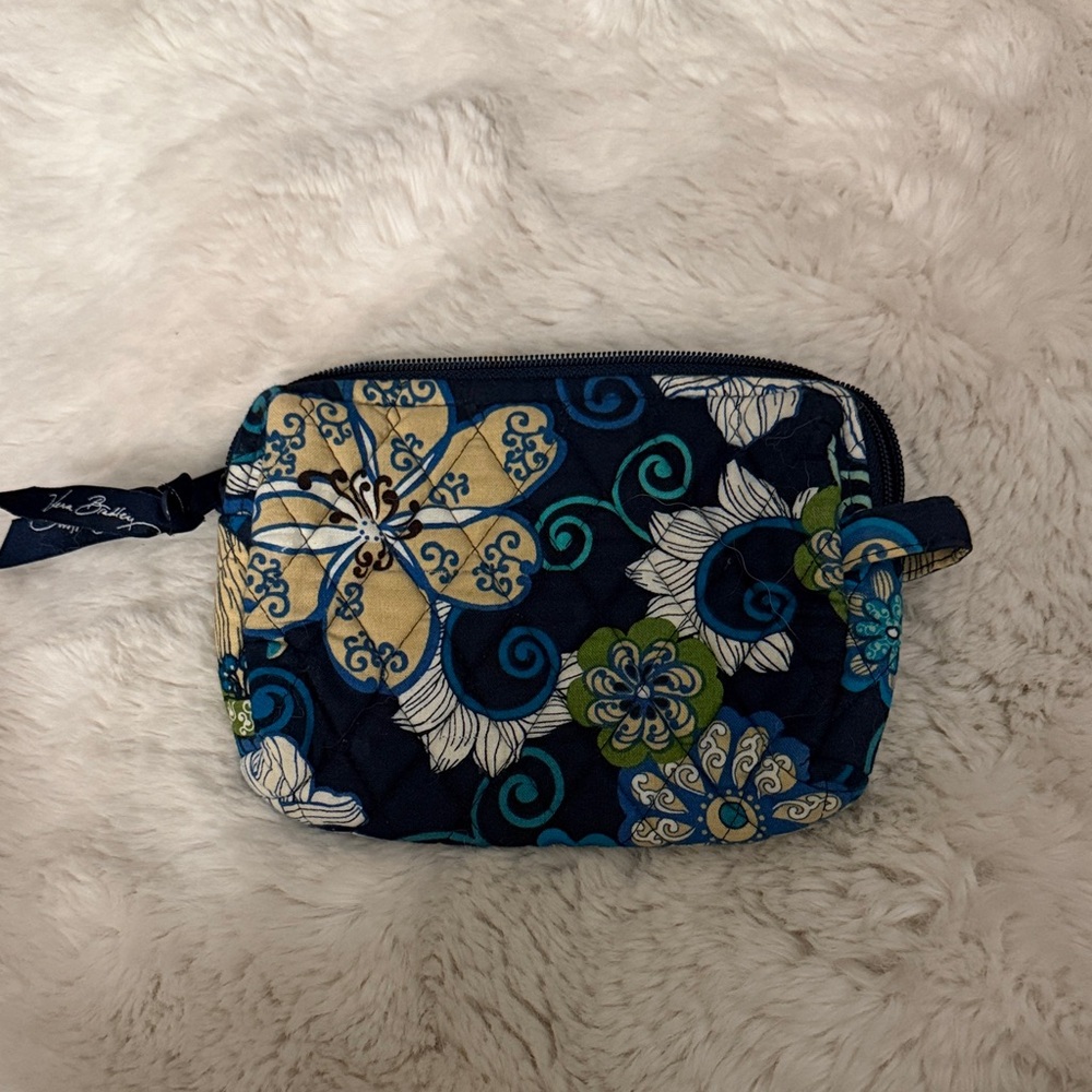 Floral Blue and Green Women's Bag